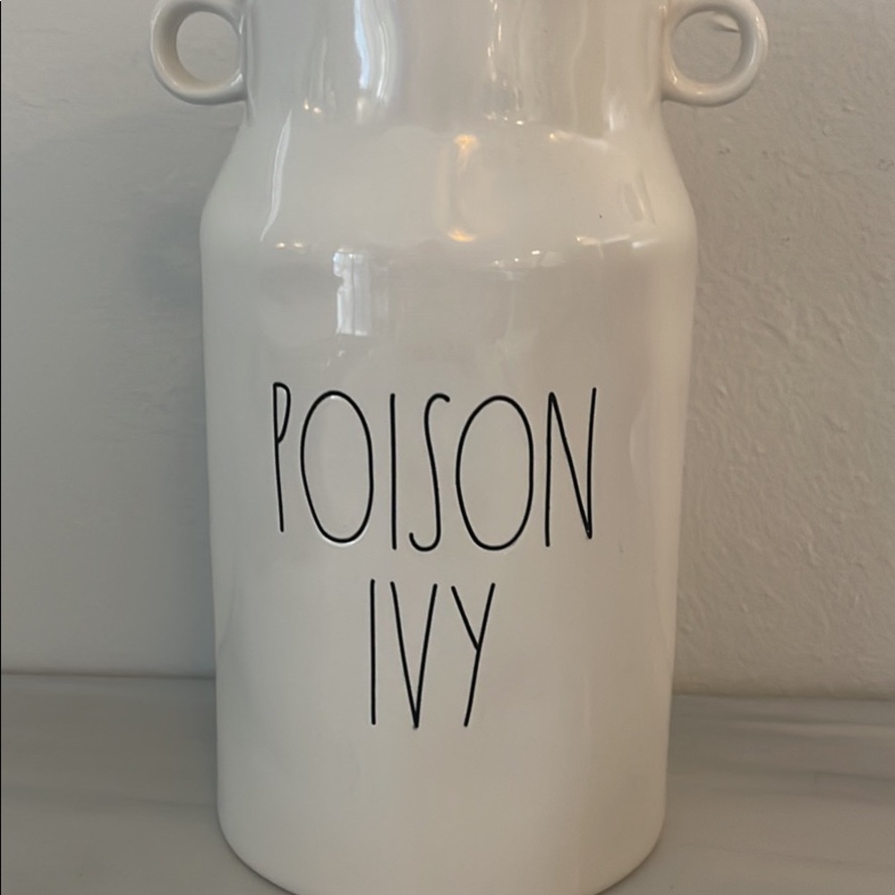 📦 SOLD 📦 RD Milk Jug Handle Poison Ivy Vase - Picture 2 of 2